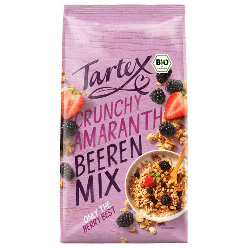 Tartex Bio Crunchy Amaranth Beeren Mix 375g